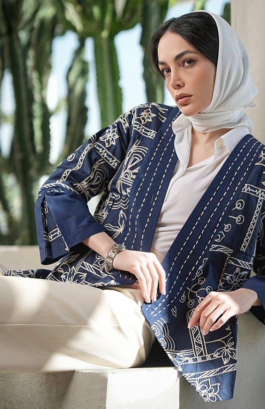 کت پوپلین کوک دوزی زنانه