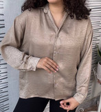 خرید شومیز نسکافه ای زنانه