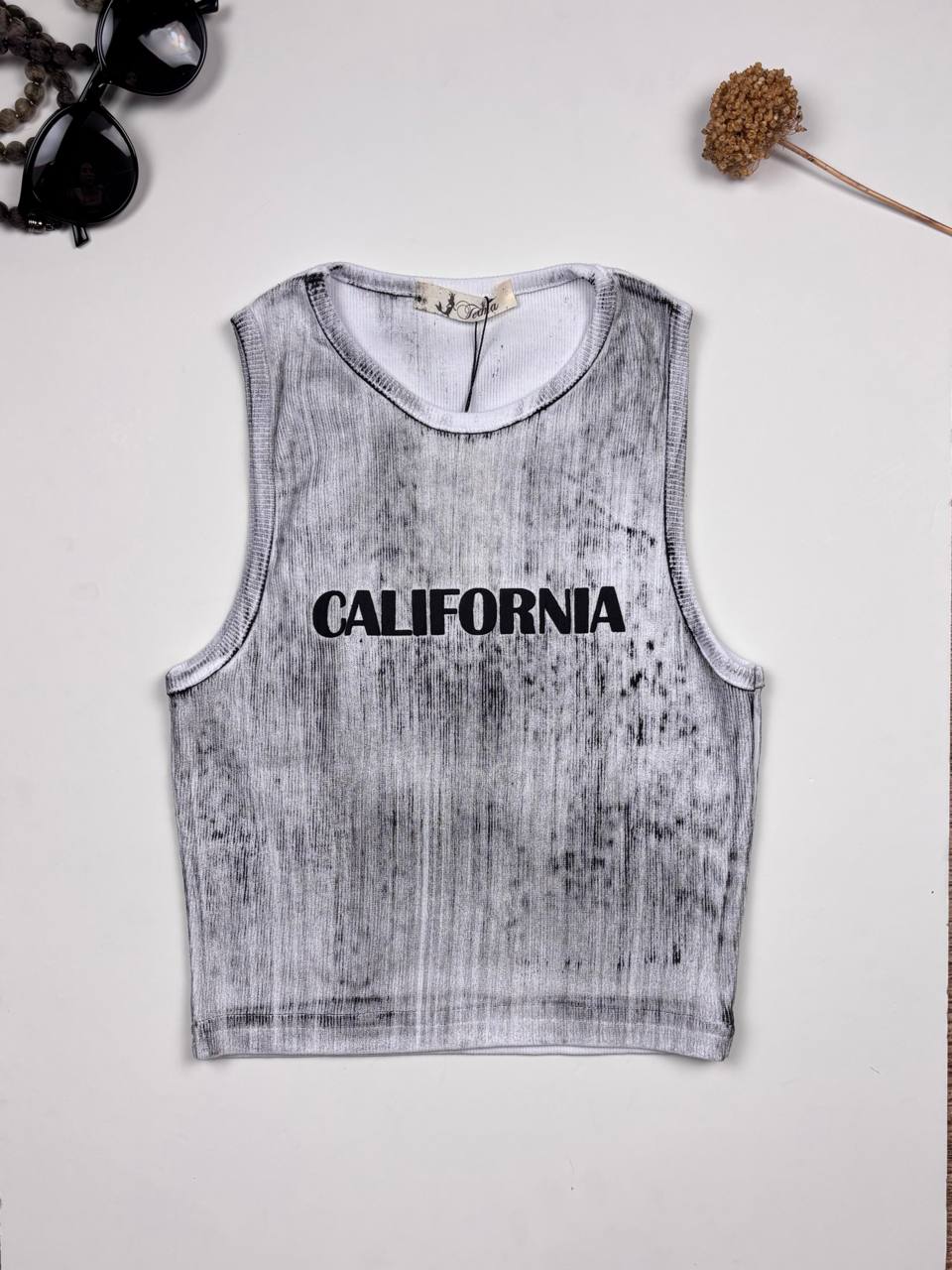girls Turkish corduroy crop top