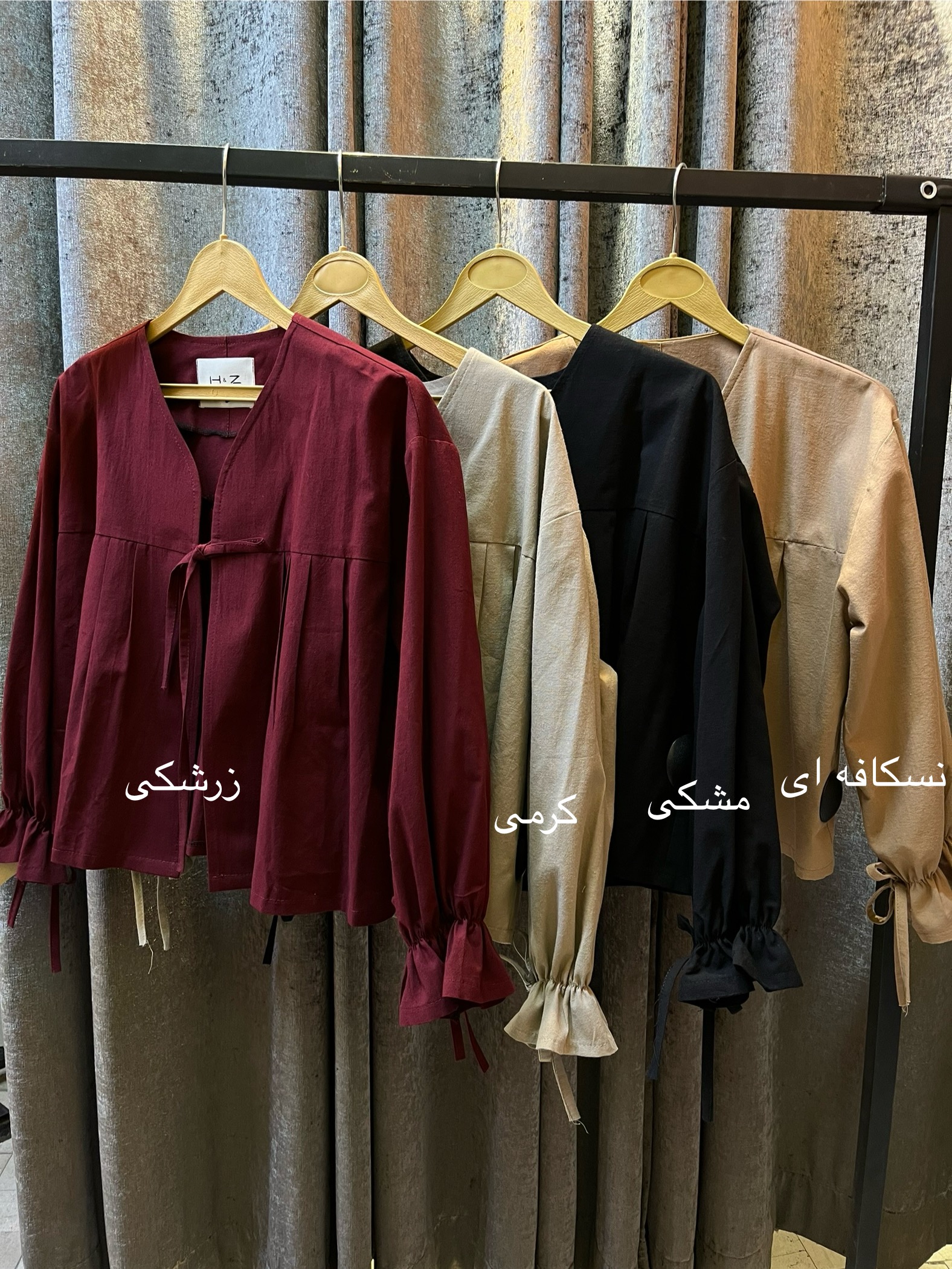 خرید شومیز جلوگره لینن