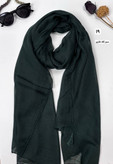 خرید شال سبز لینن