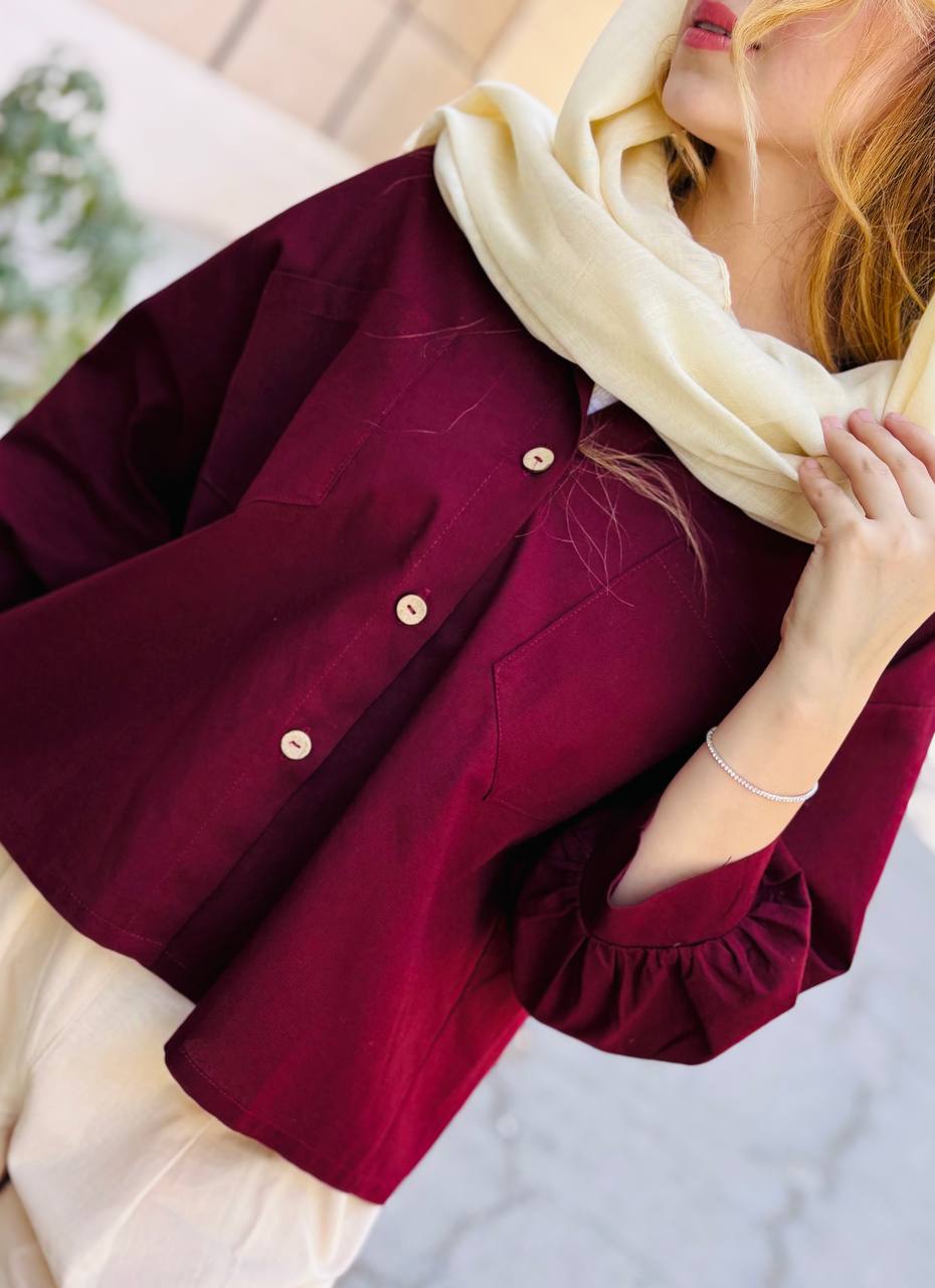 شومیز خنک کوتاه دخترانه