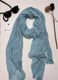 خرید شال لب ریش آبی رنگ