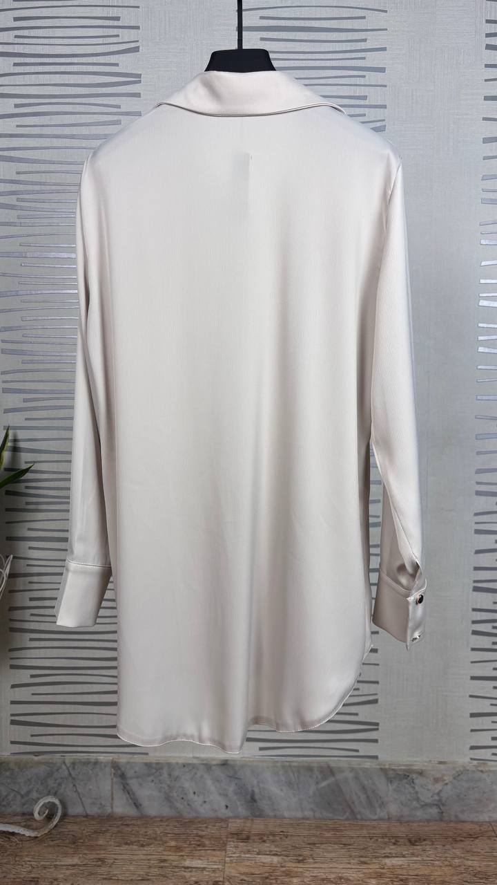 پشت شومیز مجلسی پارچه ساتن با قیمت مناسب