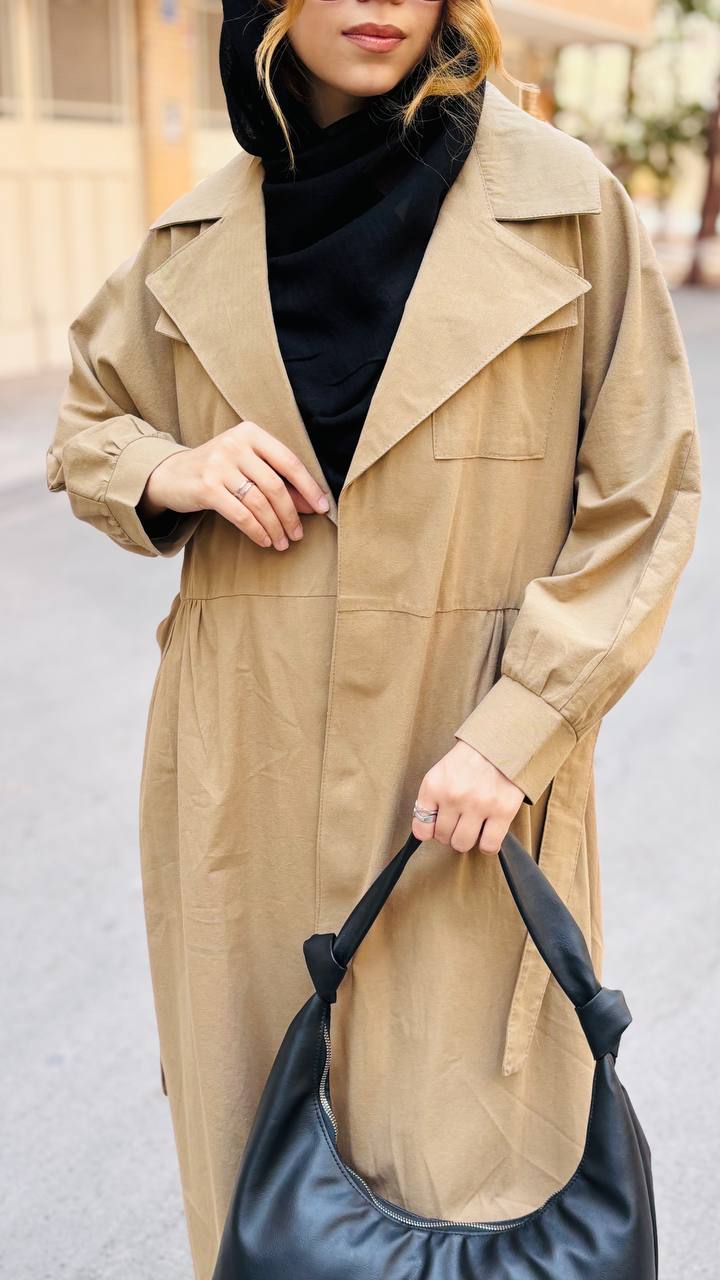 مانتو جلو باز شیک دخترانه