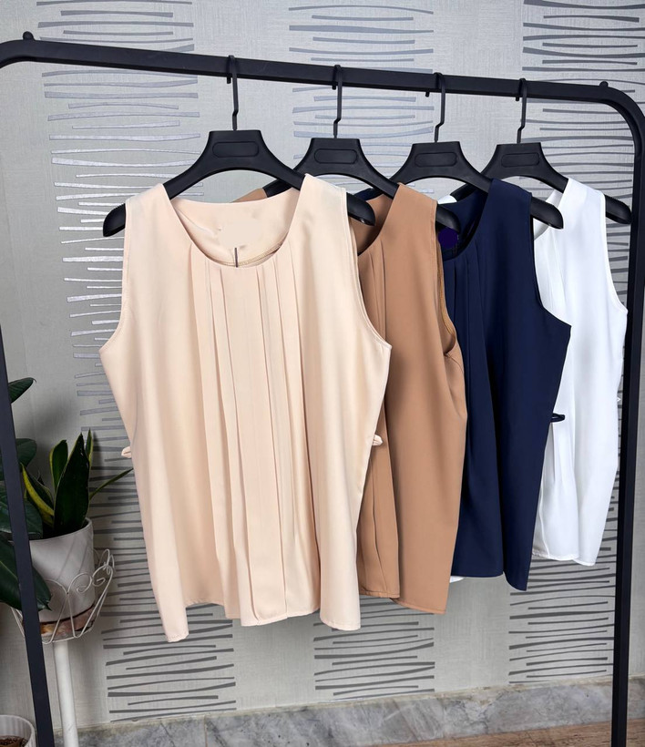 خرید تاپ مجلسی کرپ حریر الیزه