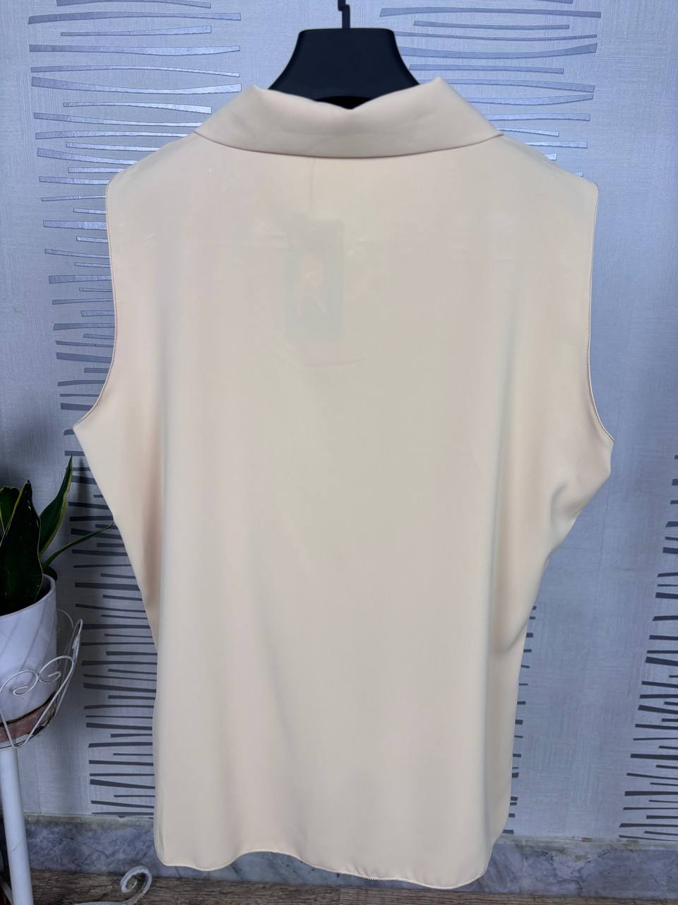 پشت تاپ کرپ حریر الیزه زنانه