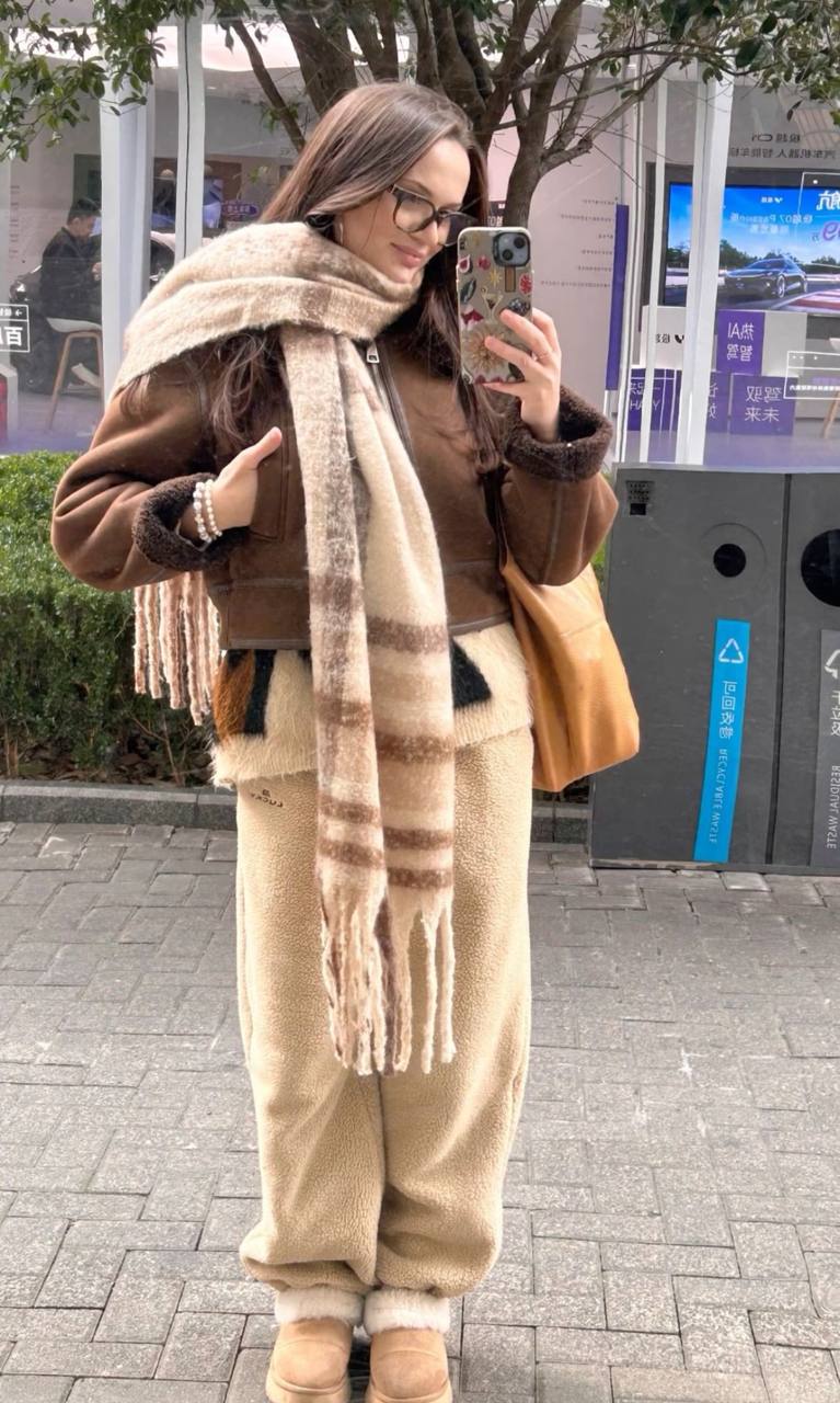 خرید بیگ اسکارف شیک دخترونه