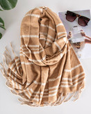 خرید شال راه راه موهر زنانه