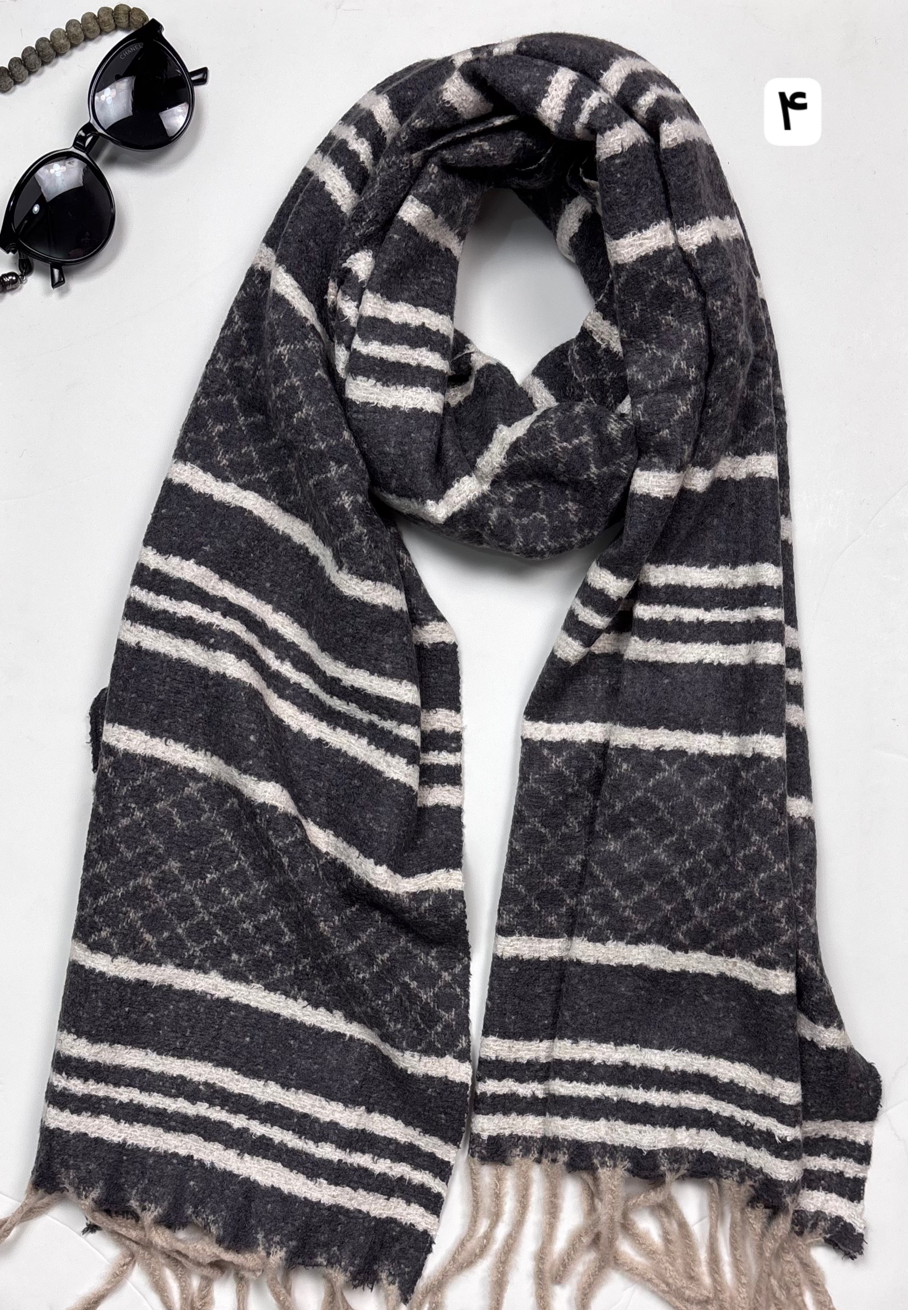 خرید شال موهر حوله ای مناسب فصل سرد زمستان