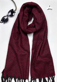 خرید شال بزرگ زرشکی موهر زنانه