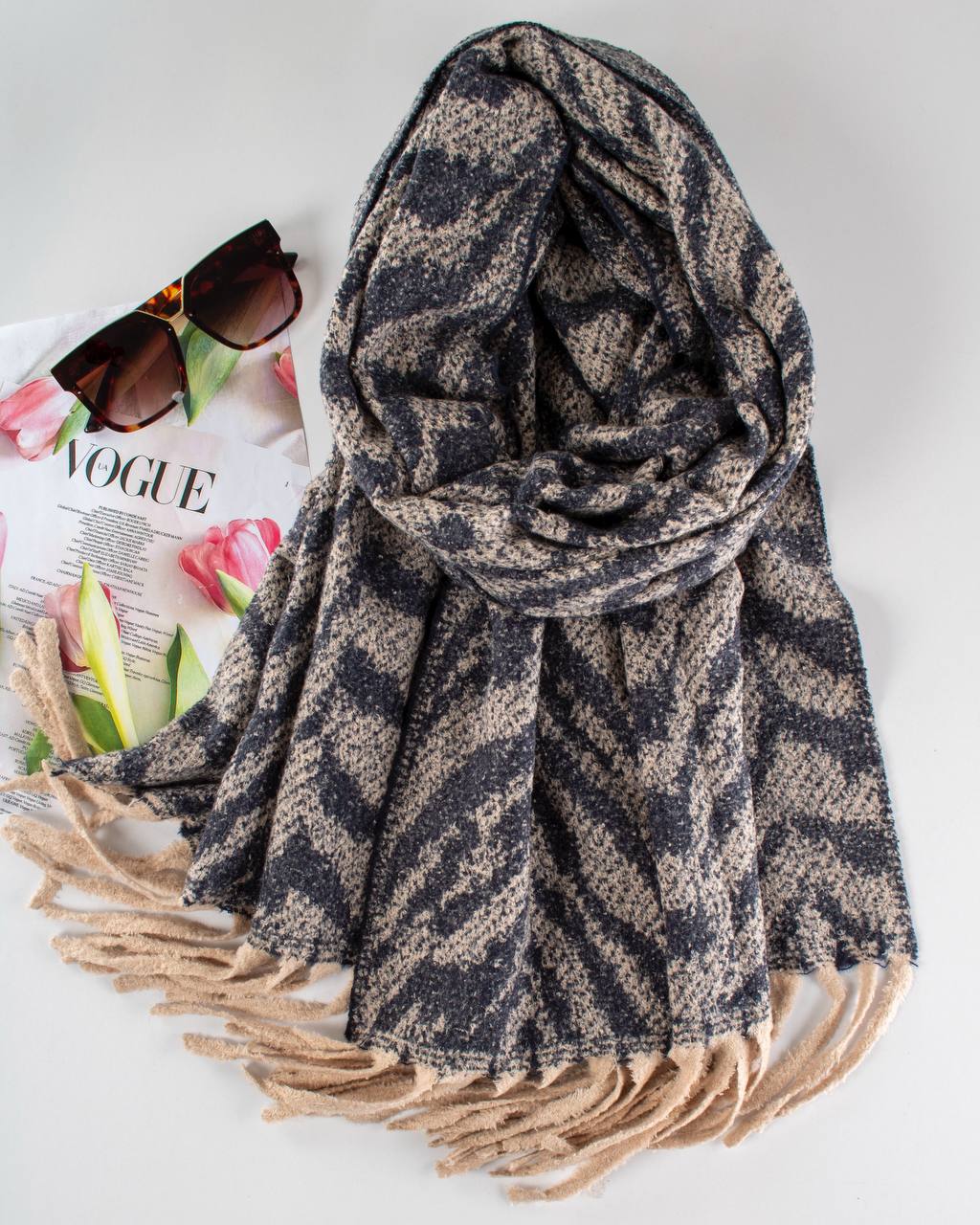 خرید شال زمستانی موهر وارداتی زنانه