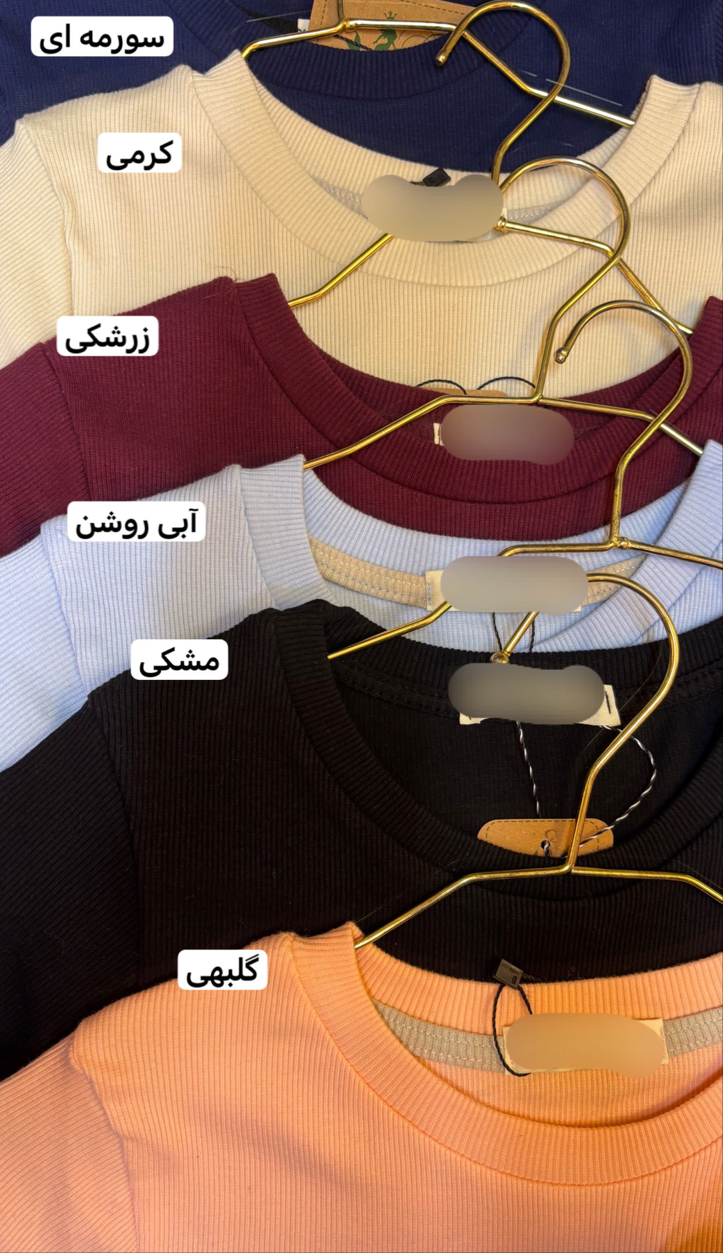 رنگبندی بادی آستین کوتاه