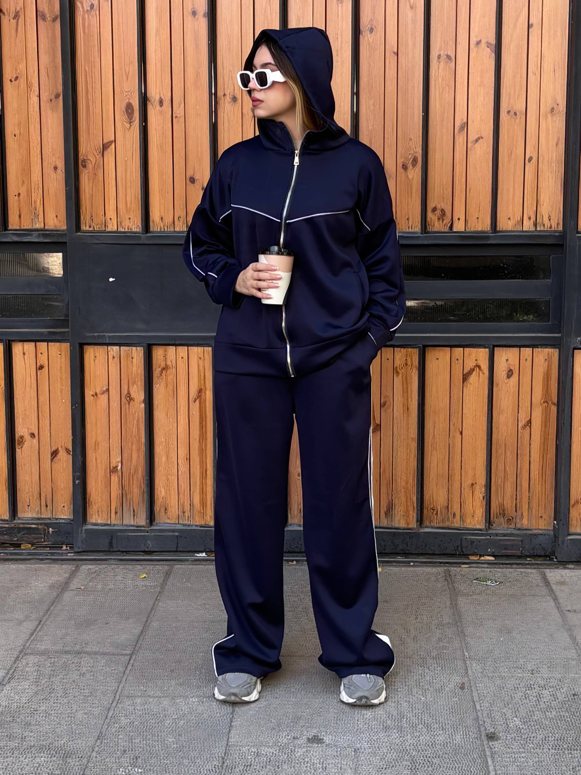 ست سوئیشرت و شلوار پارچه اویشو