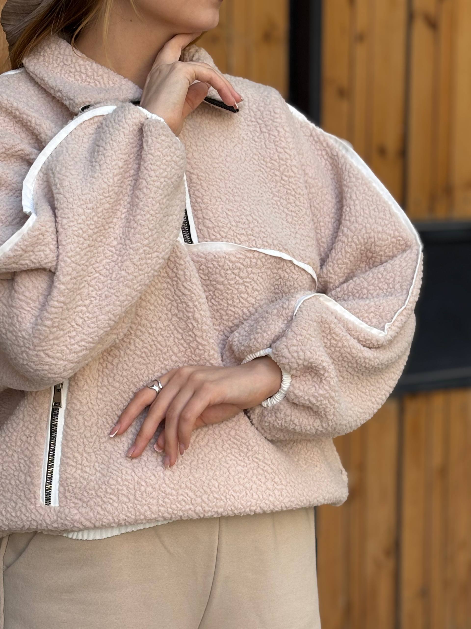 خرید دورس نیم‌زیپ تدی دخترانه