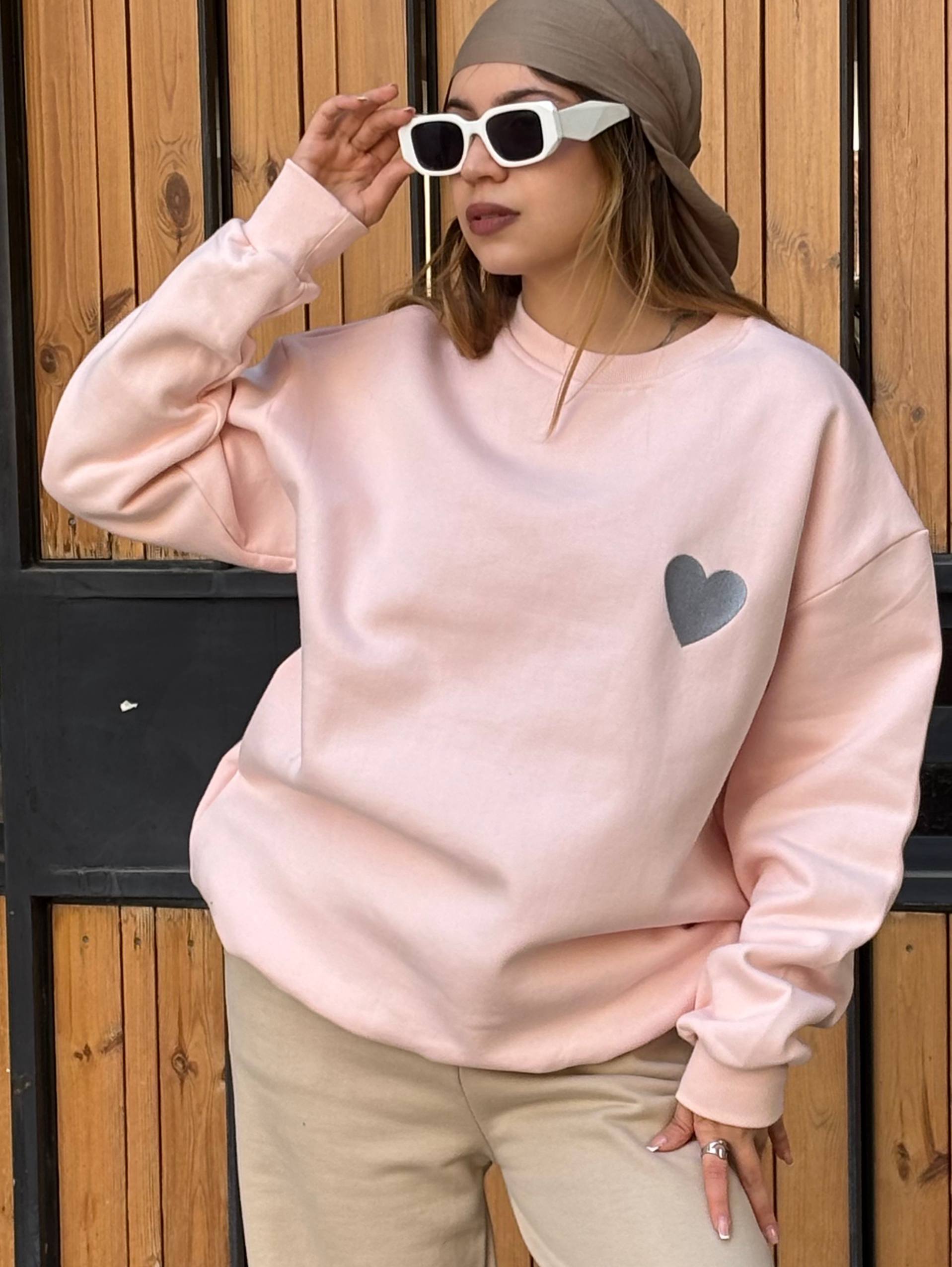 دورس صورتی قلبی تو‌کرک دخترانه