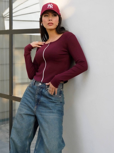 کراپ سوئیشرتی کبریتی دخترانه